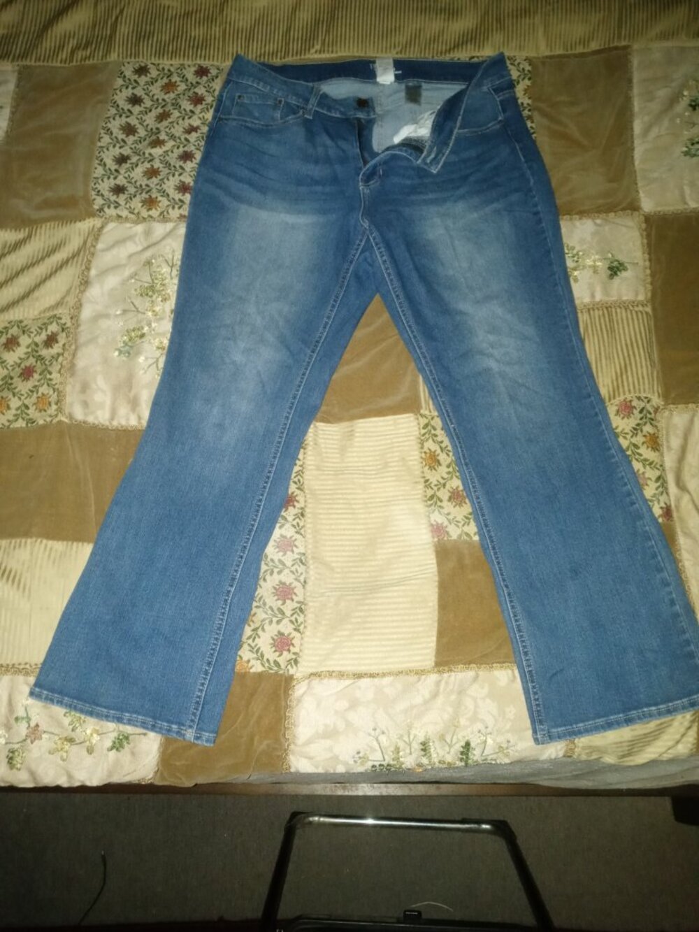 Time and Tru Blue Bootcut Denim Jeans - Size 18